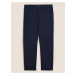 Tmavě modré pánské chino kalhoty Marks & Spencer