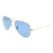 Ray-ban Occhiali da Sole Aviator RB3025 9196S2 Polarizzati Zlatá