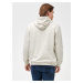 GAP bílé pánská mikina french terry hoodie