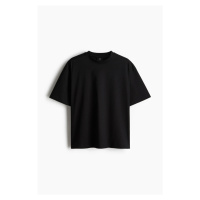 H & M - Bavlněné tričko Oversized Fit - černá