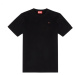 Tričko diesel t-just-microdiv t-shirt černá