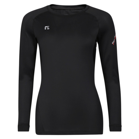 Dámské funkční triko PROGRESS s dlouhým rukávem černé