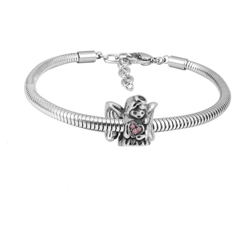 Linda's Jewelry Náramek Andělská láska Chirurgická ocel INR085