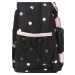 Meatfly batoh Levi Black Dots 10 L | Černá