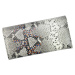 Dámská kožená peněženka Patrizia SN-100 RFID šedá / oranžová