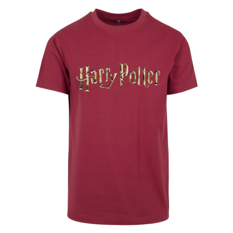 Pánské tričko Harry Potter Logo - červené Merchcode