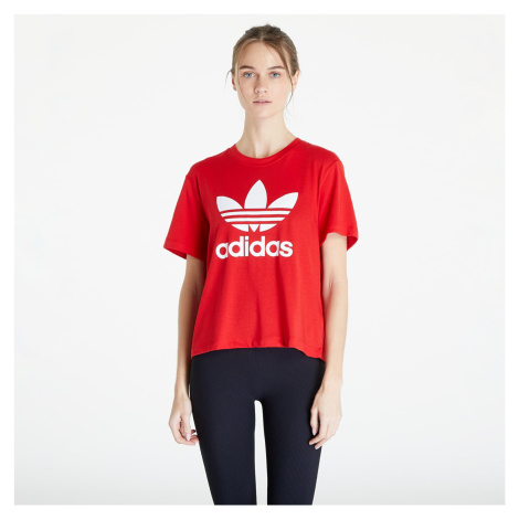 adidas Trefoil Tee Boxy Better Scarlet