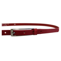 Penny Belts Dámský kožený opasek 15-1-93 red 90 cm