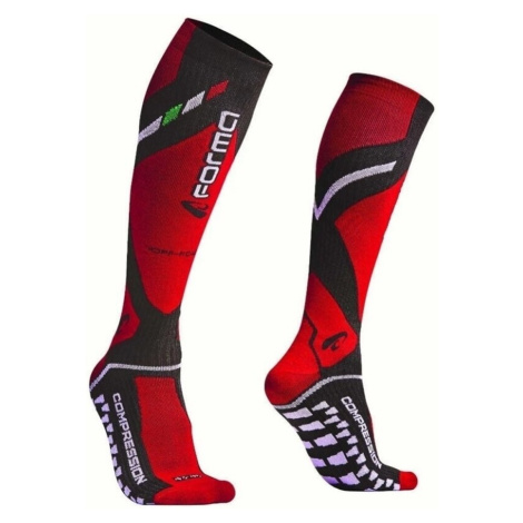 FORMA OFF ROAD COMPRESSION podkolenky černá/červená