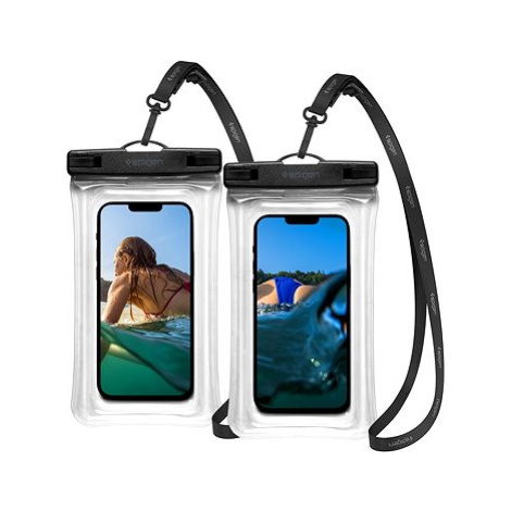 Spigen Aqua Shield WaterProof Floating Case A610 2 Pack Crystal Clear