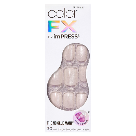 KISS Nalepovací nehty ImPRESS Color FX - Rebel 30 ks