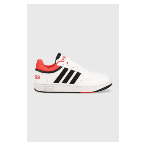 Dětské sneakers boty adidas Originals HOOPS 3. K bílá barva