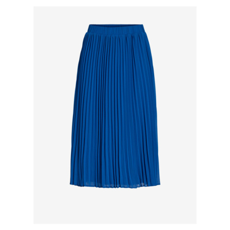 Modrá dámská plisovaná sukně VILA Moltan