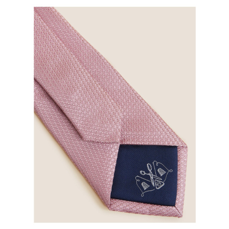 Růžová pánská kravata Marks & Spencer