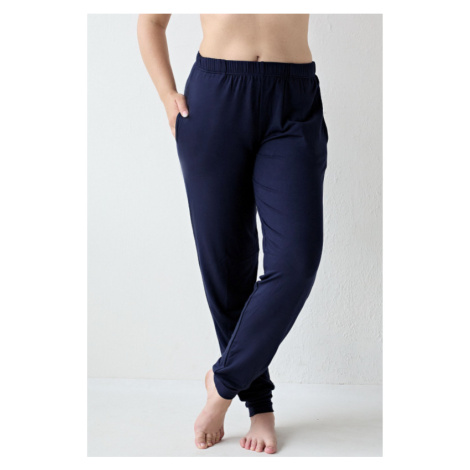 Dlouhé modalové kalhoty Con-ta 440/6956 - barva:CON373/namořnická modrá