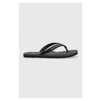 Žabky Tommy Hilfiger RUBBER HILFIGER BEACH SANDAL pánské, černá barva, FM0FM04468