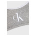 Dětská podprsenka Calvin Klein Underwear šedá barva