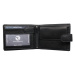 SEGALI Pánská kožená peněženka SG-22511 černá