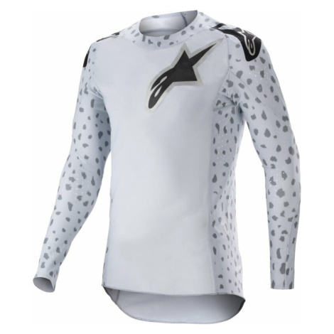 Alpinestars Supertech North Jersey Haze Gray/Black Motokrosový dres