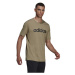 adidas LINEAR TEE Pánské tričko, khaki, velikost