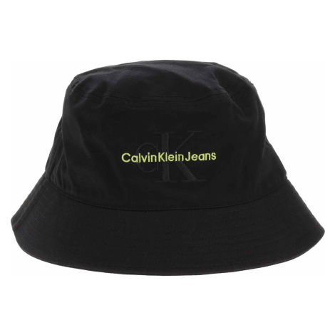 Calvin Klein Jeans dámský klobouk K60K6110290GX Black-Sharp Green Černá