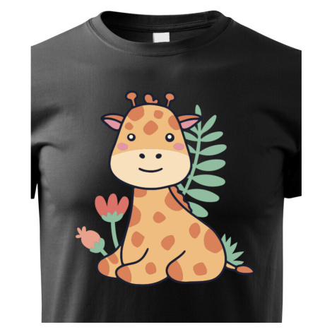 Dětské tričko s žirafou - skvělý dárek pro milovníky zvířat BezvaTriko