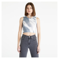 CALVIN KLEIN JEANS Motion Blur Aop Rib Tank Top Grey