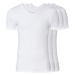 LIVERGY® Pánské spodní triko, 3 kusy ("V" výstřih)