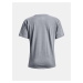 Šedé dámské tričko Under Armour Live Woven Pocket Tee