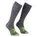 Ortovox Tour Compression Long M Grey Blend Ponožky