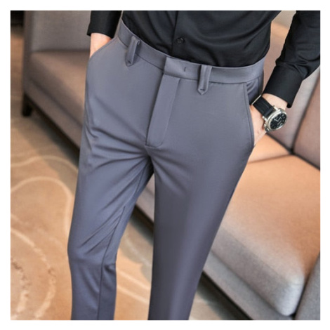 Elastické kalhoty na společnost a business JFC FASHION