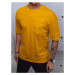 Žluté pánské tričko Dstreet z