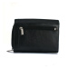 Malá dámská kožená peněženka Dohuk, černá