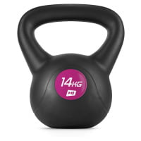 Vinylová činka Kettlebell 14kg Černá