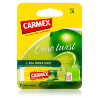 Carmex Lime Twist hydratační balzám na rty v tyčince SPF 15 4,25 g