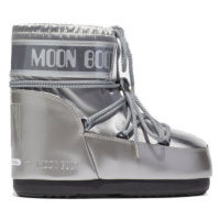 MOON BOOT-Icon Low Glance silver Stříbrná