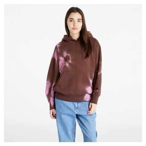 Mikina Champion Hooded Sweatshirt Brown/ Pink