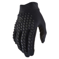 100% SPEEDLAB Cyklistické rukavice dlouhoprsté - GEOMATIC - černá