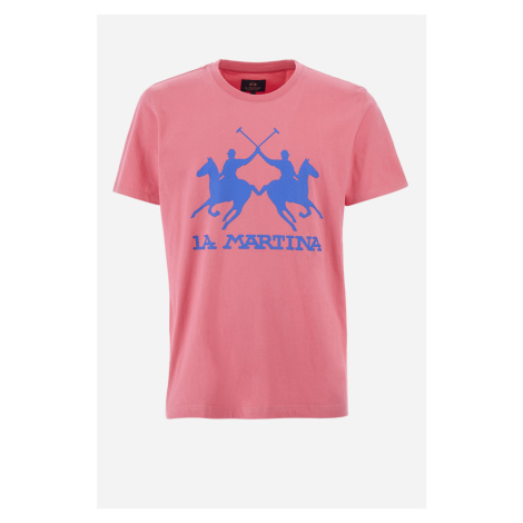 Tričko la martina man s/s t-shirt jersey růžová