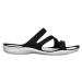 Dámské žabky (plážová obuv) CROCS Swiftwater Sandal W black white