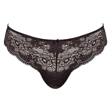 Dámská tanga Panache Clara Thong charc/black 7259