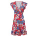 Bonprix BODYFLIRT krátké šaty s květy Barva: Multikolor, Mezinárodní