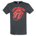 The Rolling Stones Amplified Collection - Neon Light Tričko charcoal