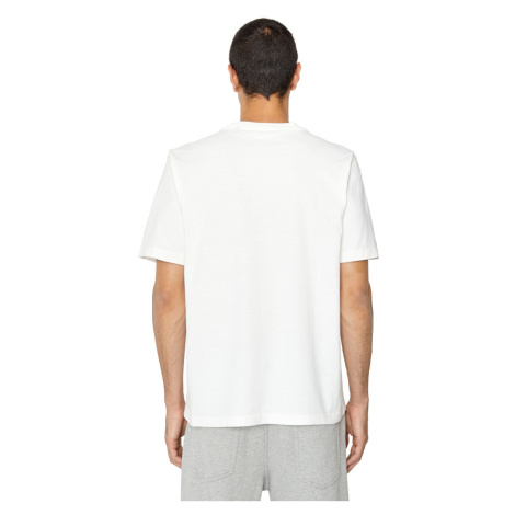Tričko diesel t-just-e39 t-shirt bílá
