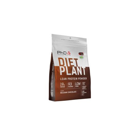 PhD Nutrition Diet Plant Protein 1 kg belgická čokoláda + šejkr ZDARMA Varianta: slaný karamel