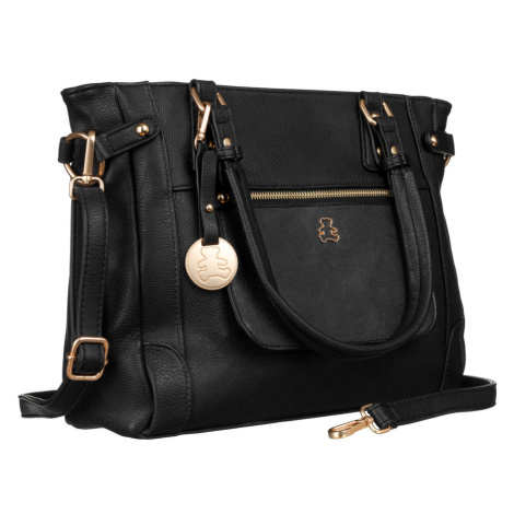 Dámská shopper taška s odnímatelným popruhem a klíčenkou LuluCastagnette