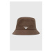 Bavlněná čepice Barbour Cascade Bucket Hat zelená barva, MHA0615