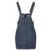 Urban Classics Ladies Denim Dungarees Dress ocean blue