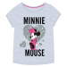 Minnie Mouse licence Dívčí tričko Minnie Mouse 52029491KOM, světle šedý melír Barva: Šedá