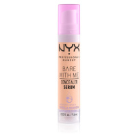 NYX Professional Makeup Bare With Me Concealer Serum hydratační korektor 2 v 1 odstín 2.5 Medium